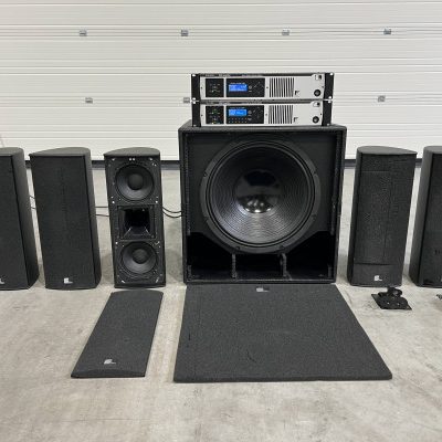 Fohhn Audio: XS-4 + 5x AT-09 + D4.750 DSP + D2.1500 DSP