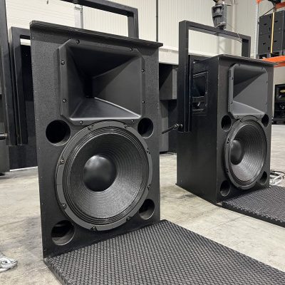 2x Meyer Sound UPQ-1P 15"/4" + flyware + case