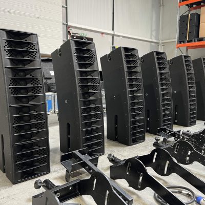 2x Seeburg Acoustic Line Powered GL16c dp 1000 4x6,5"/16x1"